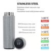 H2O Diamond Thermos Water Bottles - Image 2